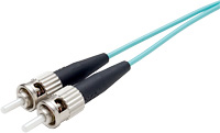 50/125 10 Gigabit Multimode Duplex Fiber Jumper Cables